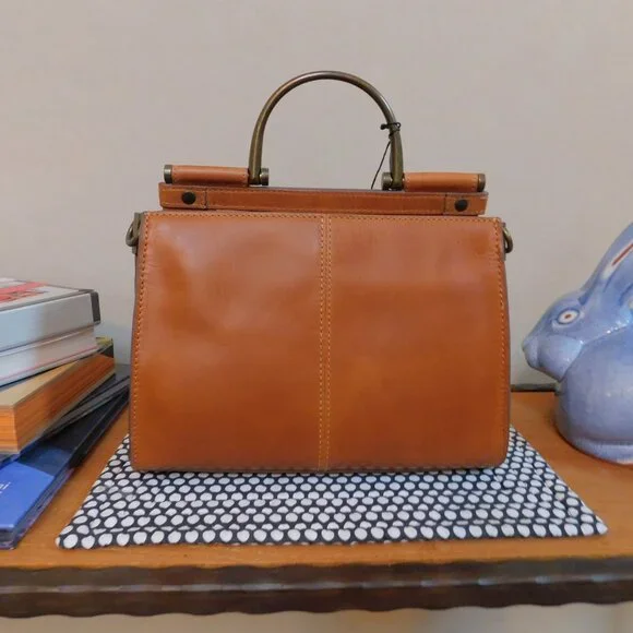 Frye Leather Satchel - Picture 4 of 16